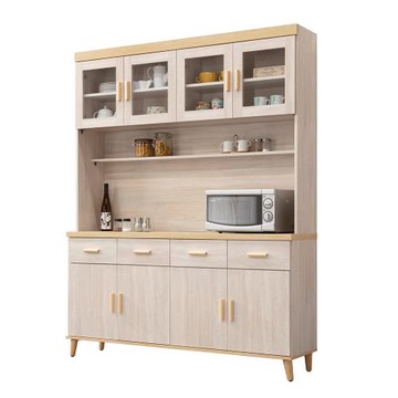 【唯熙傢俱】凱斯金雙色5.3尺餐櫥櫃