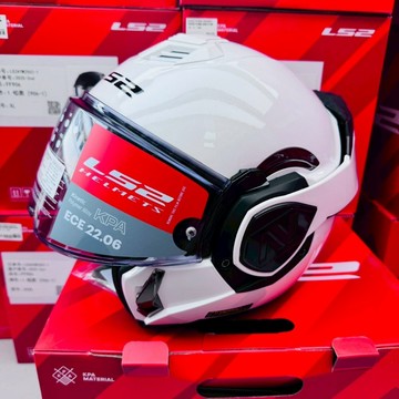 『Riderment』實體店✨免運✨西班牙 LS2 FF906 ADVANT 素色款 亮白 亞洲版公司貨 後掀式可樂帽