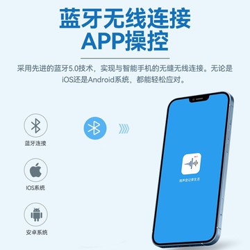 鈦金銀款AI錄音機轉寫翻譯會議紀要APP控制錄音器思維導圖ChatGPT【北歐家居生活】