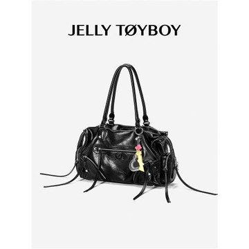 【林秋楠同款】JTB極光2.0新款機車單肩斜挎包大容量托特包女通勤