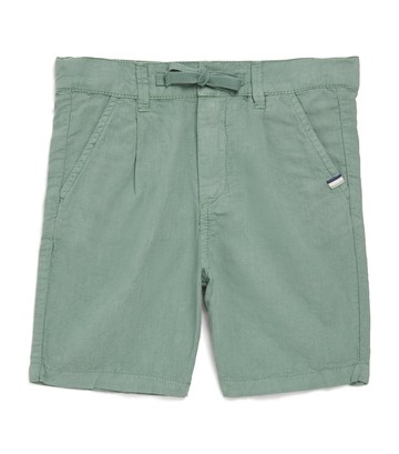 J & Josh Linen-Cotton Bermuda Shorts