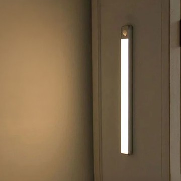 高階版三色溫無極調光USB充電磁吸式無線超薄LED感應燈  60cm  1組