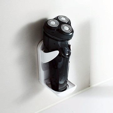 寬度可調式無痕壁掛電動刮鬍刀收納架-3入 單一規格