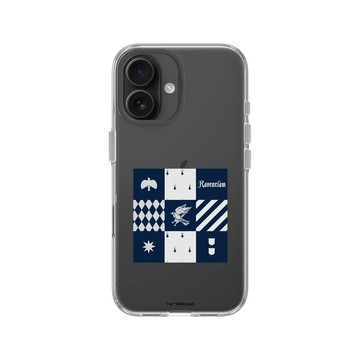 iPhone 16 Clear Case（相機按鈕） 透明 - 哈利波特 Harry Potter - 學院盃系列：雷文克勞