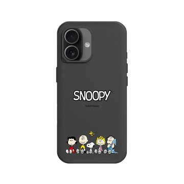 iPhone 17 SolidX 黑 - 史努比 Snoopy - 經典-Snoopy齊聚時光