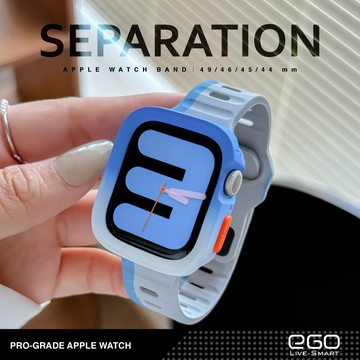 Apple Watch 雙色運動矽膠錶帶 12 11 10 9 8 SE 49 46 45 44 42 41 40 透氣