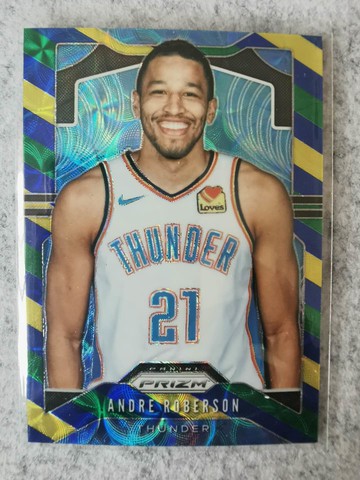 2019-20 Panini Prizm #187 羅伯森（Andre Roberson）三色折
