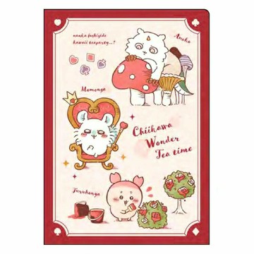 吉伊卡哇 奇幻樂園B款 A4透明文件夾 附信封口 Wonder Tea Time 第11彈 日本必買 | 日本樂天熱銷