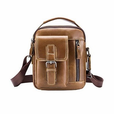 Ttbrother メッセンジャーバッグ メンズ 革 ショルダーバッグ ワンショルダーバッグ 本革 レザー 小さめバッグ 通販 Lineポイント最大get Lineショッピング