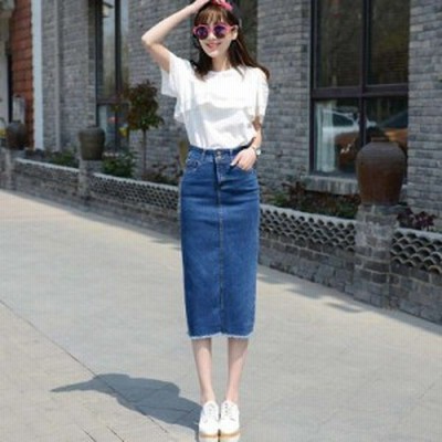 デニムタイトスカートの通販 26,067件の検索結果 | LINEショッピング