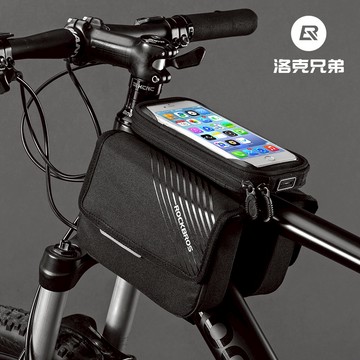 ROCKBROS洛克兄弟旗艦店 自行車包 觸碰包 馬鞍包 山地車包 前梁包 手機包 上管包 騎行包 騎行裝備 騎行配件