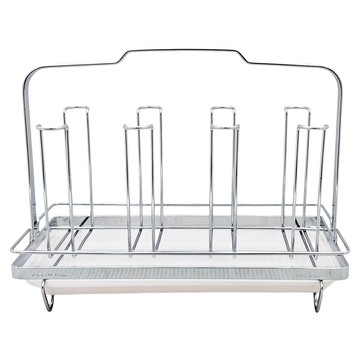 DAY&DAY 日日家居 杯子架 #304不鏽鋼 8杯架  銀色  1個