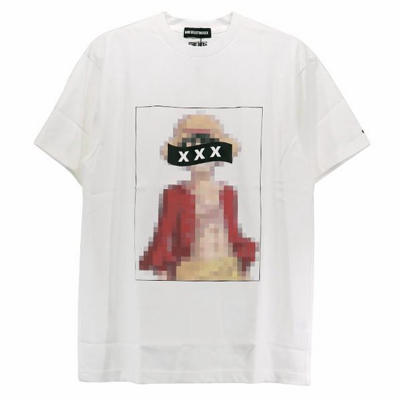 GOD SELECTION XXX x ONE PIECE Monkey D.Luffy S/S TEE ゴッド