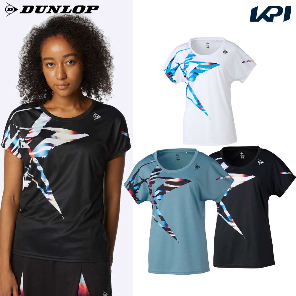 DUNLOP ダンロップ テニスウェア レディース GAME SHIRT ゲームシャツ DAP-1321W 2023SS 通販  LINEポイント最大GET LINEショッピング