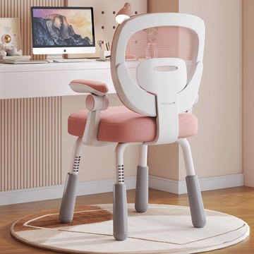 【多彩選擇多】兒童學習椅矯正坐姿專用靠背椅學生座椅家用調節升降書桌寫字椅子