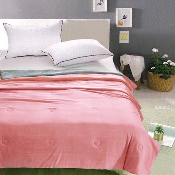 Carolan 素面涼感大豆纖維冰冰被/涼被(公主粉)