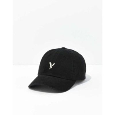 アメリカンイーグル メンズ 帽子 アクセサリー AEO Core Icon Hat Bold Black
