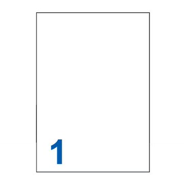 裕德 US5558-5 噴墨專用亮面電腦透明標籤 210X297mm-5張入 / 包【APP滿額下單10%點數(單一帳號最高5000點)】1/31止