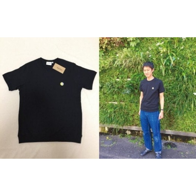 月と６ペンス」スウェット風 刺繍Ｔシャツ 黒 Ｍ 通販 LINEポイント