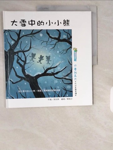 【書寶二手書T1／少年童書_ZIQ】大雪中的小小熊_貝兒熊