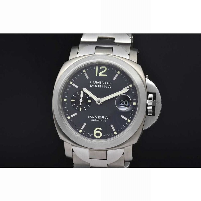【後払い手数料無料】 パネライ PAM00091 ルミノールマリーナ 44MM メンズ チタン/SS ルミノール マリーナ