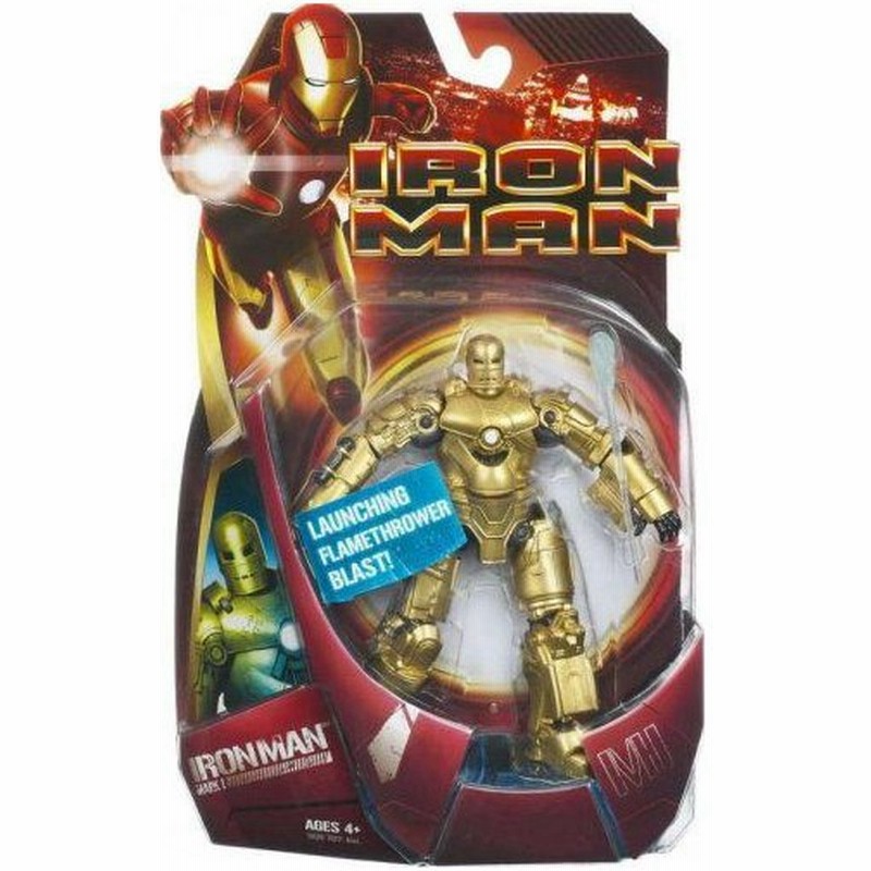 アイアンマン ムービー アクションフィギュア Gold マーク1 アイアンマン 通販 Lineポイント最大0 5 Get Lineショッピング