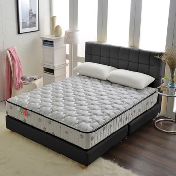 MG珍寶-黑鑽雲端-竹碳紗硬式獨立筒床-雙人5尺