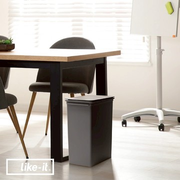 【this-this】日本Like-it｜Seals 上蓋按壓式可堆疊垃圾桶 25L