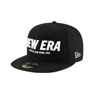 NEW ERA 59FIFTY 5950 BASIC SS26 黑 水牛,紐約,USA 黑色 全封帽 棒球帽