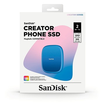 SanDisk Creator Phone 可攜式 固態SSD 2TB