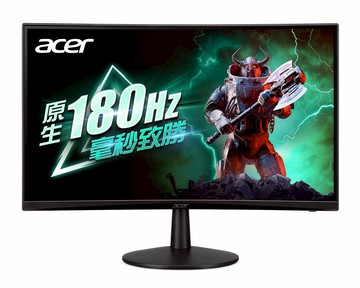 Acer Nitro | 24吋180Hz 曲面電競螢幕ED240Q S3