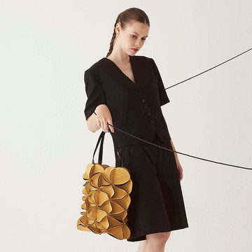 BLOSSOM 立體花朵長型托特包 六色可選