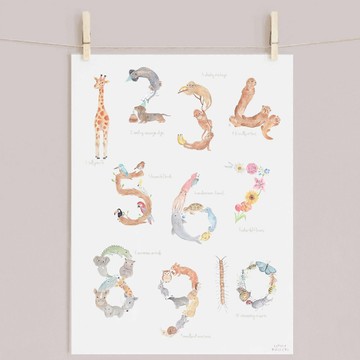 英國Little Roglets-我的第一幅數字海報1-10