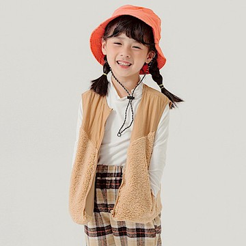 13度soft+超柔感高彈木耳領發熱衣-親子款(童)-OB嚴選