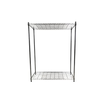 我塑我形 120 x 45 x 135 cm MIT耐重萬用鐵力士鍍鉻二層架 收納架 置物架 鐵力士架 鞋架