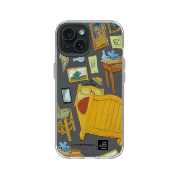 iPhone 15 Clear 透明 - Van Gogh Museum - 寢室-透明
