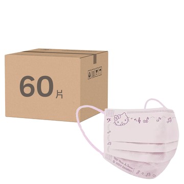 明基健康生活 幸福物語 音樂派對 成人平面醫用口罩  幻紫樂章  30片  2盒