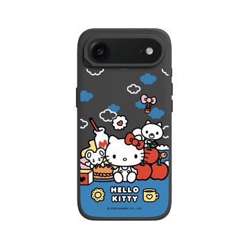iPhone Air SolidX 黑 - 三麗鷗-Hello Kitty - 悠閒時光