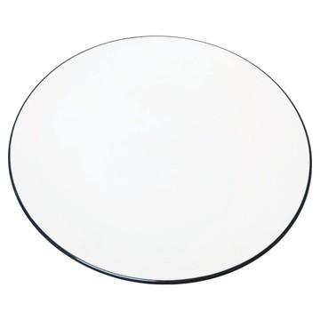 新食器 丸線平盤  白色  1個  10吋