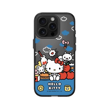 iPhone 16 Pro Clear (相機按鈕) 酷墨灰 - 三麗鷗-Hello Kitty - 悠閒時光