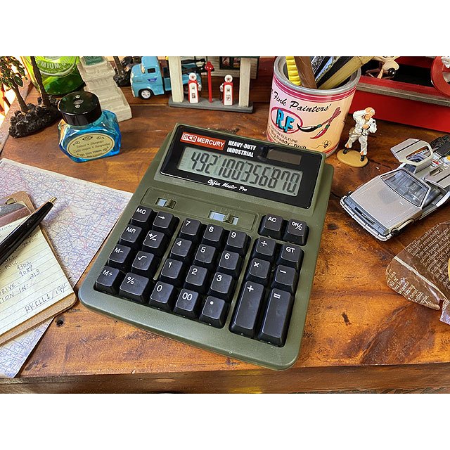 卸売り 激レア ジャンク品 マーキュリー カリキュレーター ソーラー 