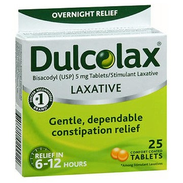Dulcolax Laxative Tablets Relieves Constipation 25 tabs by Dulcolax
