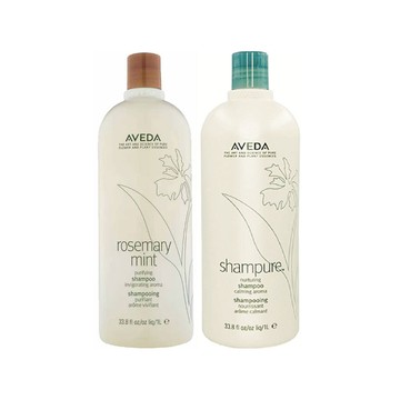 AVEDA 迷迭薄荷/純香洗髮精 1000ml (兩款任選) ★禮物/送禮推薦 (國際航空版)