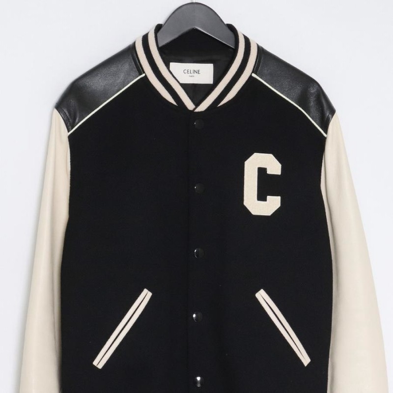 CELINE スタジャン 52 セリーヌ テディジャケット スタジャン 52 50