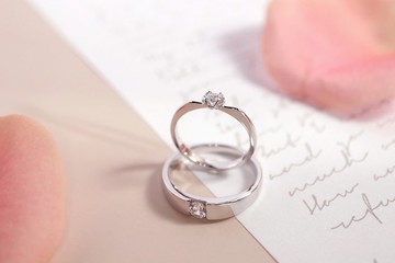 【客製化禮物】純粹綻放。小花鑽純銀戒指 情侶對戒