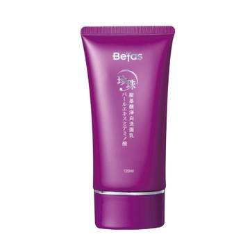 【Be’fas】珍珠胺基酸淨白洗面乳120ml/瓶