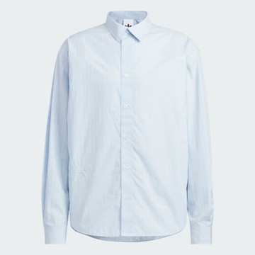 Adidas 愛迪達 Dlxc U Shirt Ls KS2909 男女 襯衫 白 亞版 寬鬆 純棉