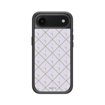iPhone Air Mod NX -邊框背蓋組合 (相機按鈕) 黑 - Plantica - 洛可可 – 白色輓歌