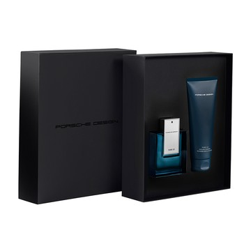 Porsche Design 保時捷 純粹時光男性淡香精禮盒(Pure 22)(淡香精100ml/2合1洗髮沐浴膠200ml)