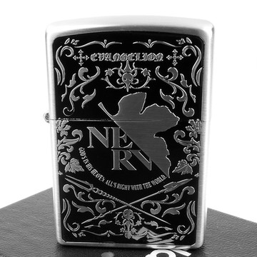 ZIPPO 日系~EVA新世紀福音戰士-NERV EVAtic使徒標誌蝕刻打火機